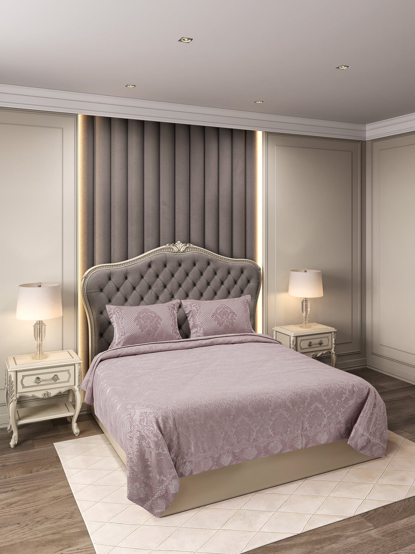 KC Home Venüs Çift Kişilik Şönil Yatak Örtüsü 240x260