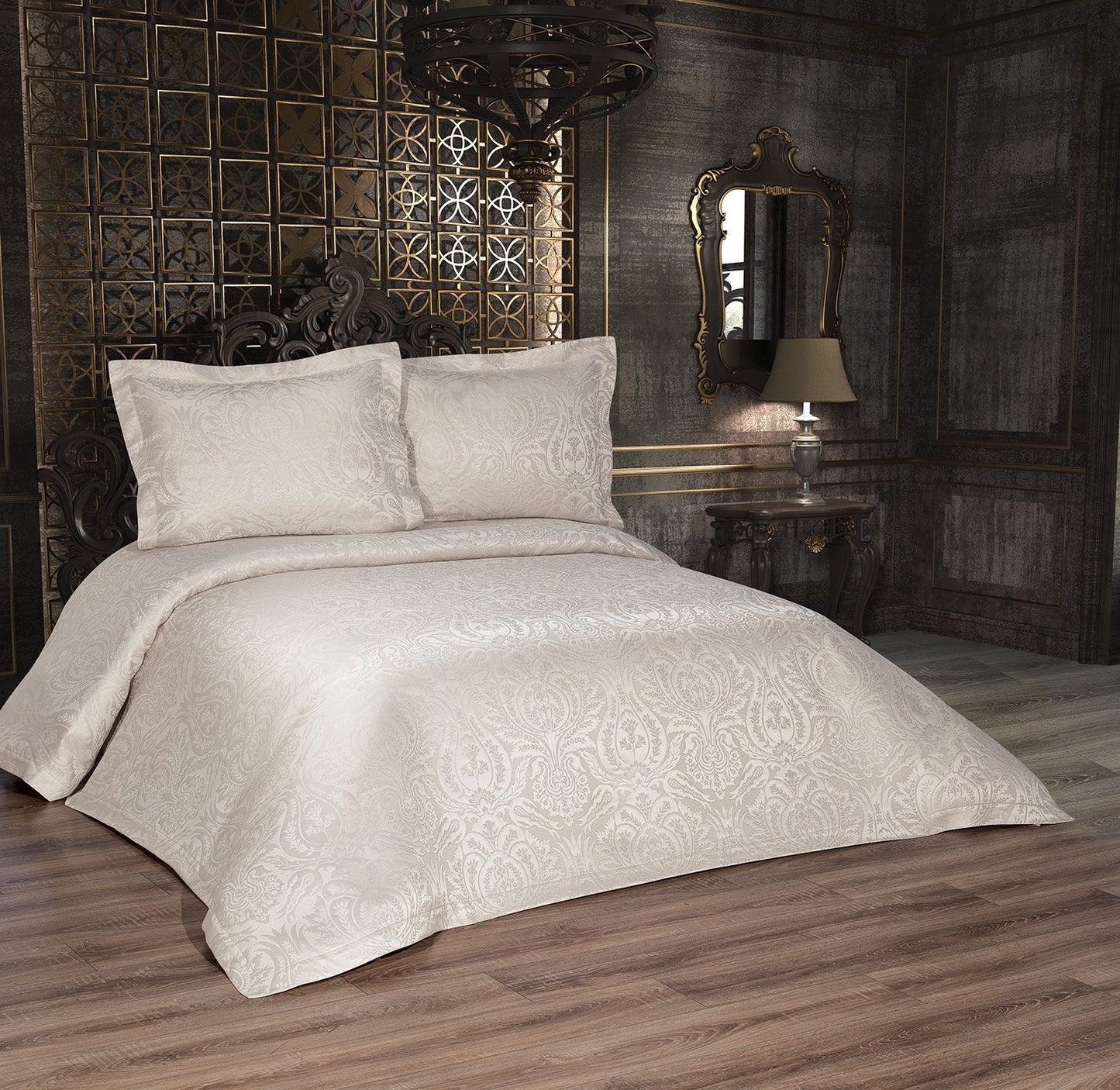 KC Home Karina Çift Kişilik Şönil Yatak Örtüsü 240x260
