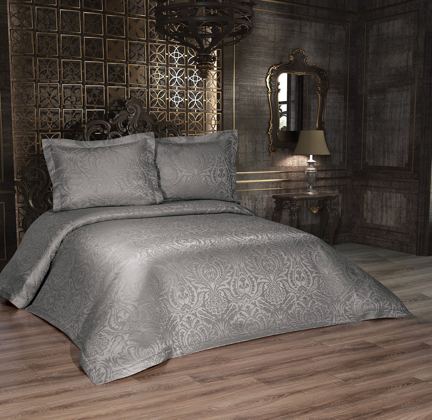 KC Home Karina Çift Kişilik Şönil Yatak Örtüsü 240x260