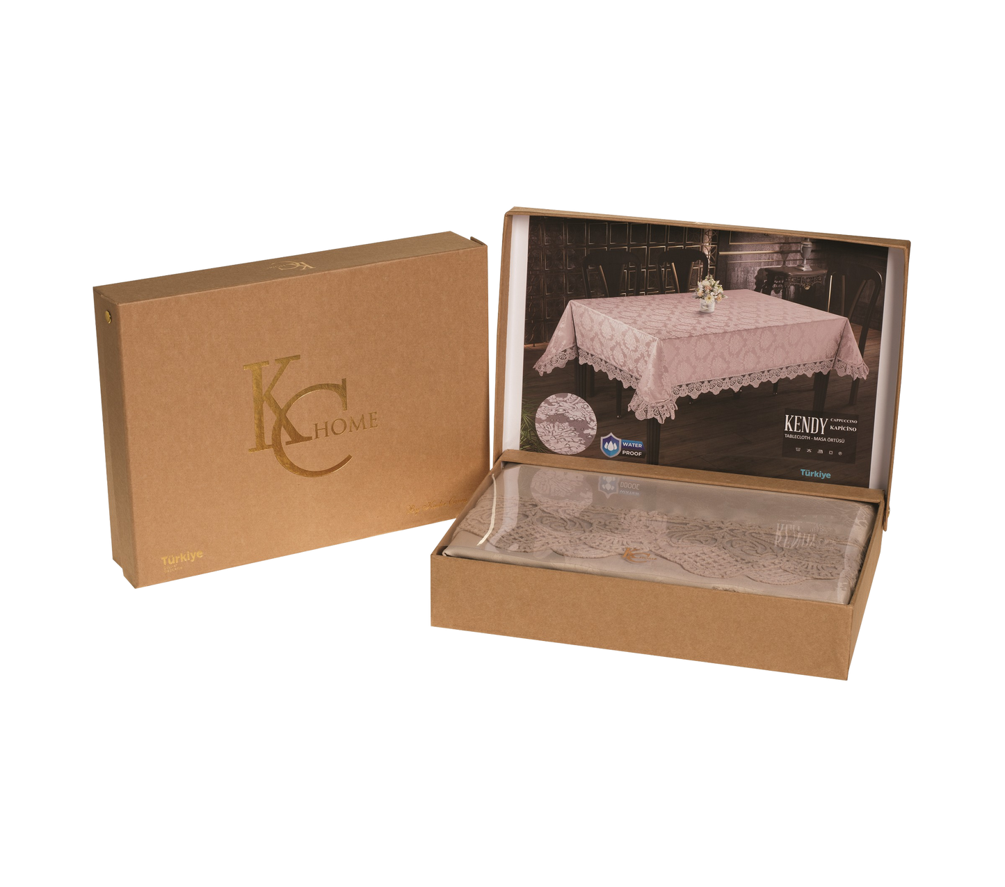 KC Home Kendy Беззаботная роскошная французская кружевная скатерть
