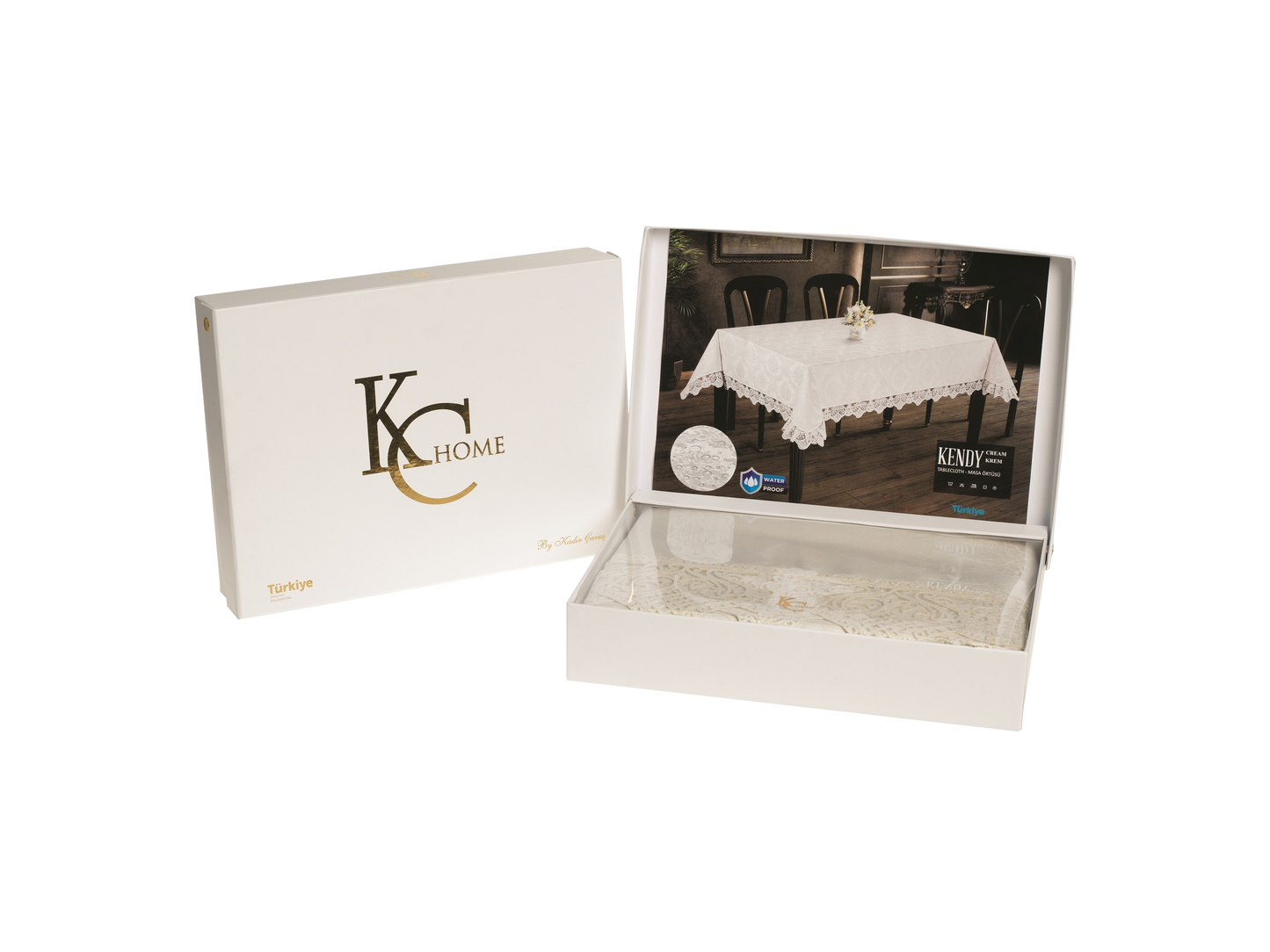 KC Home Kendy Беззаботная роскошная французская кружевная скатерть