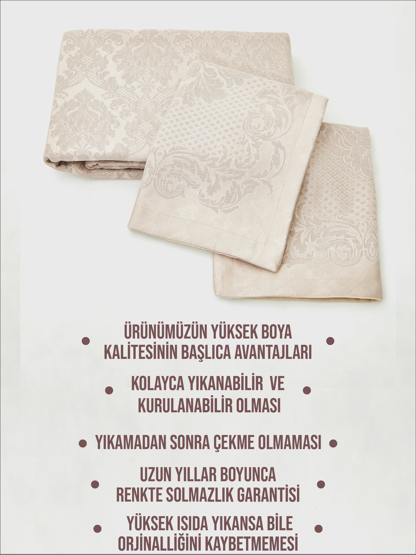 KC Home Venüs Çift Kişilik Şönil Yatak Örtüsü 240x260