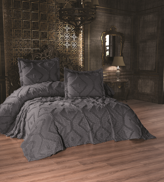 KC Home Dora Двойное покрывало из синели 240x260