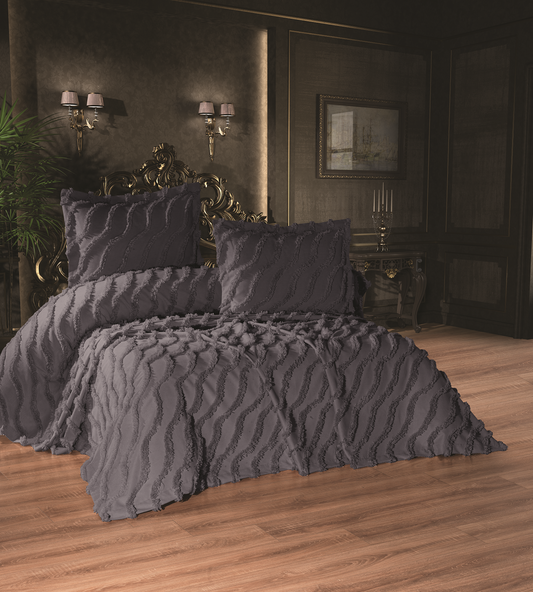 KC Home Dora Двойное покрывало из синели 240x260