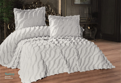 KC Home Dora Двойное покрывало из синели 240x260